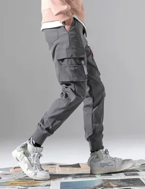 Flap Pocket Tapered Joggers M00008