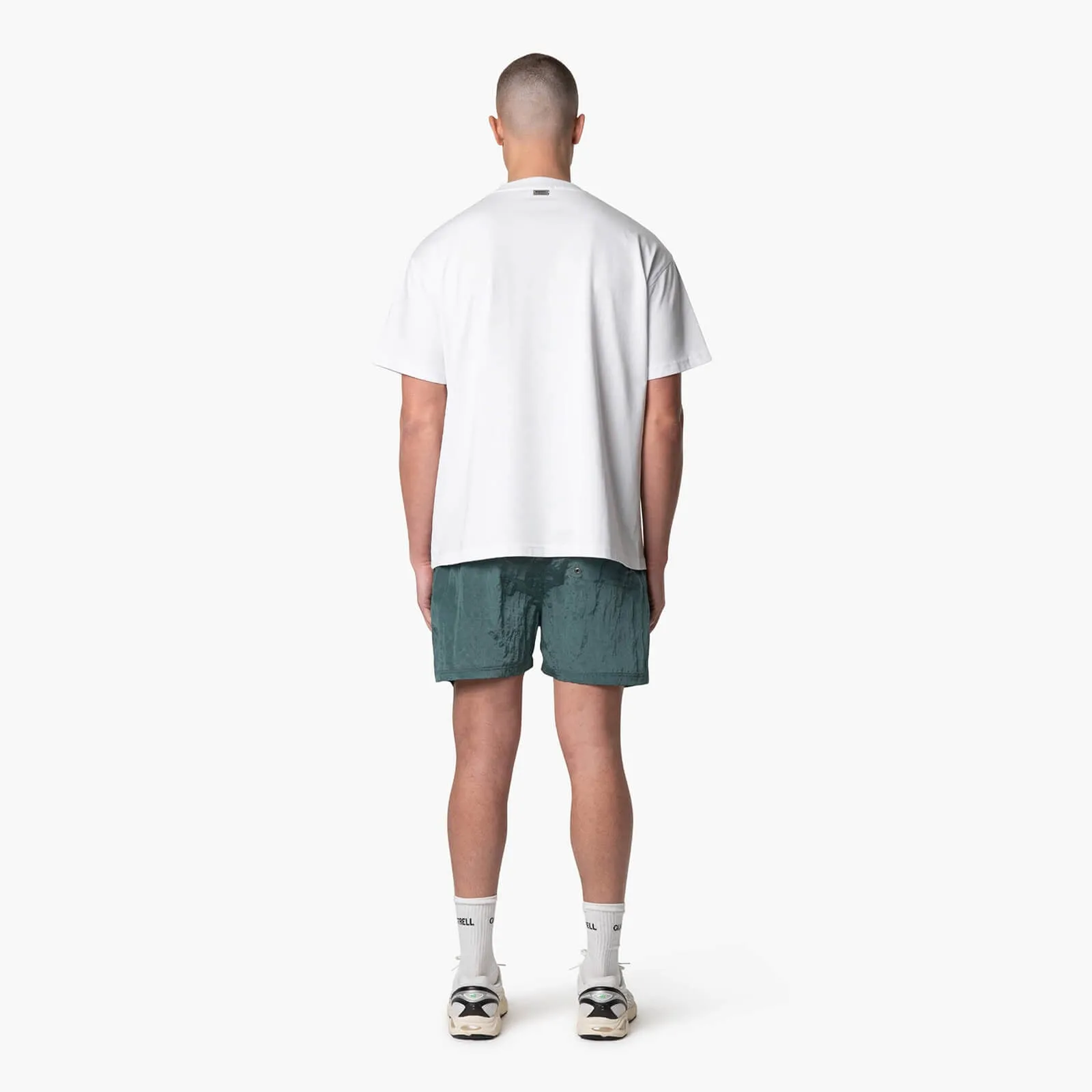FLORENCE T-SHIRT | WHITE/LIGHT BLUE
