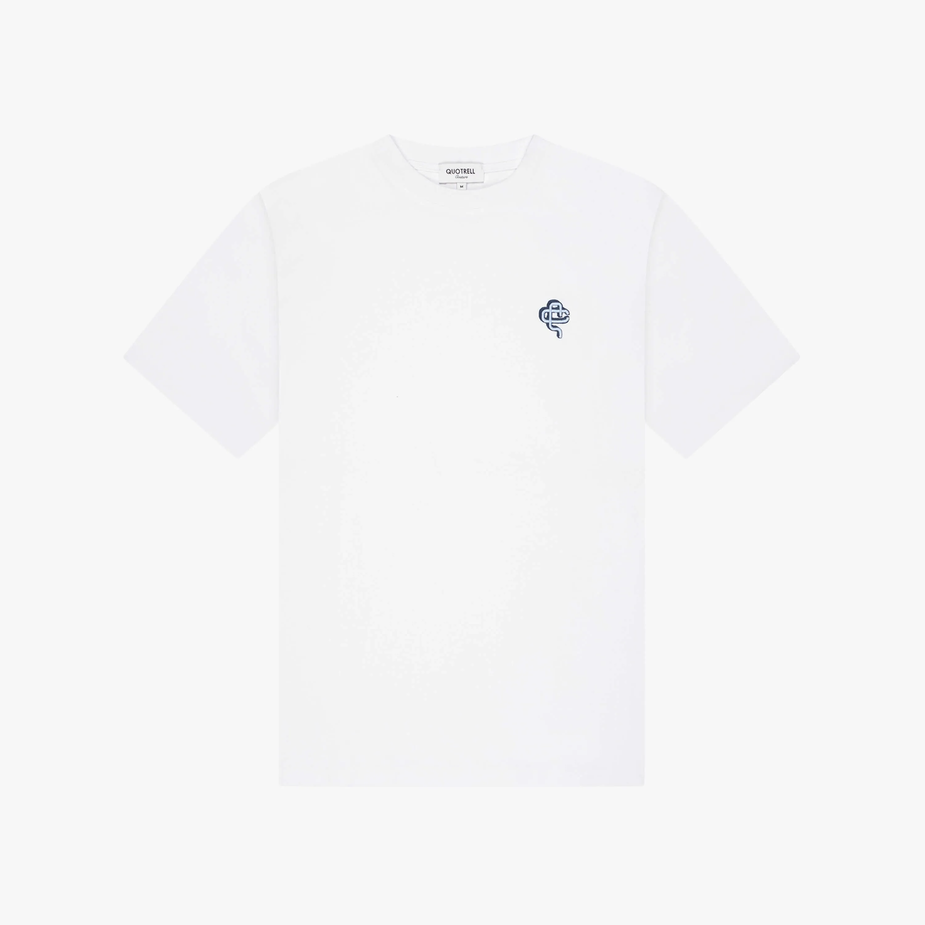 FLORENCE T-SHIRT | WHITE/LIGHT BLUE