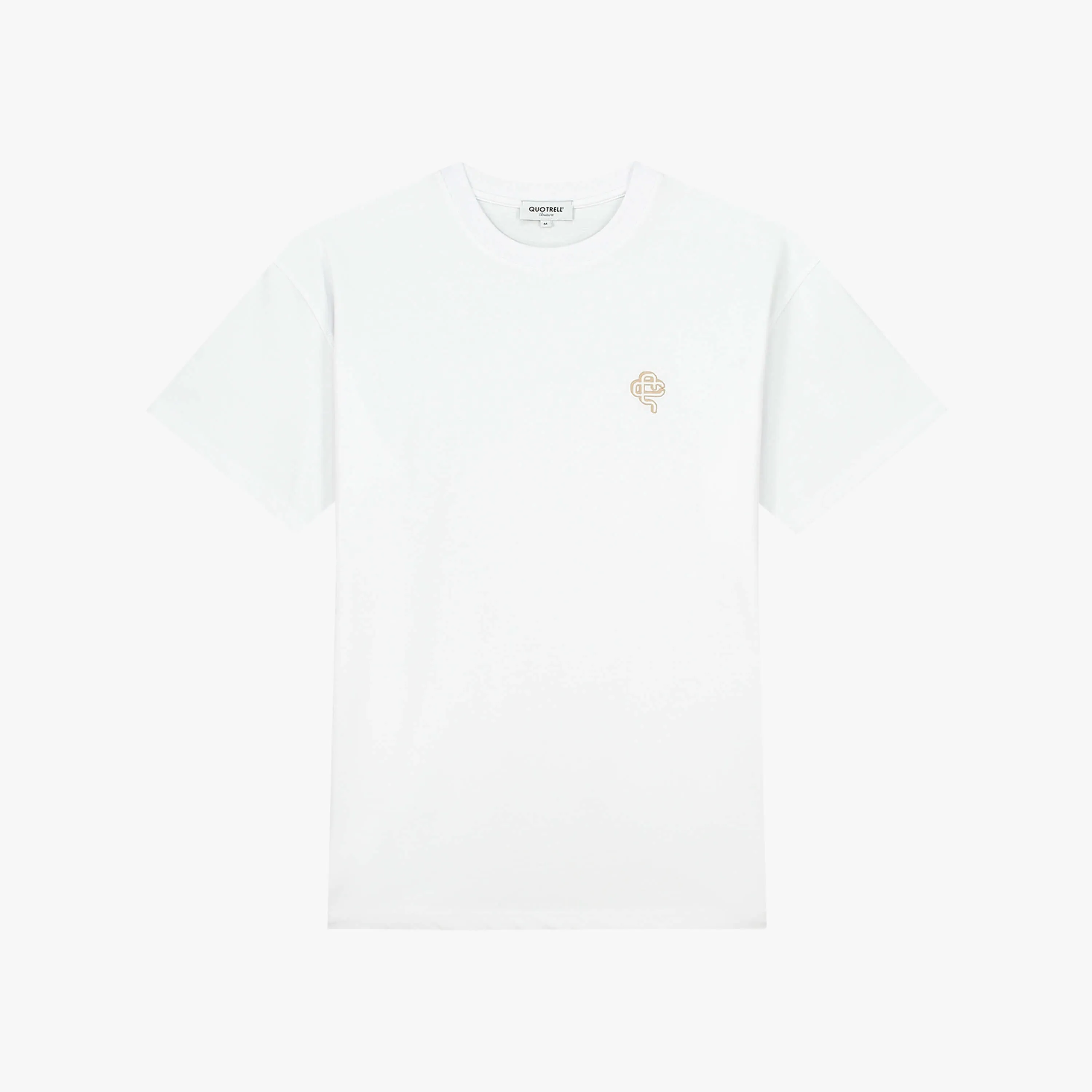 FLORENCE T-SHIRT | WHITE/SAND