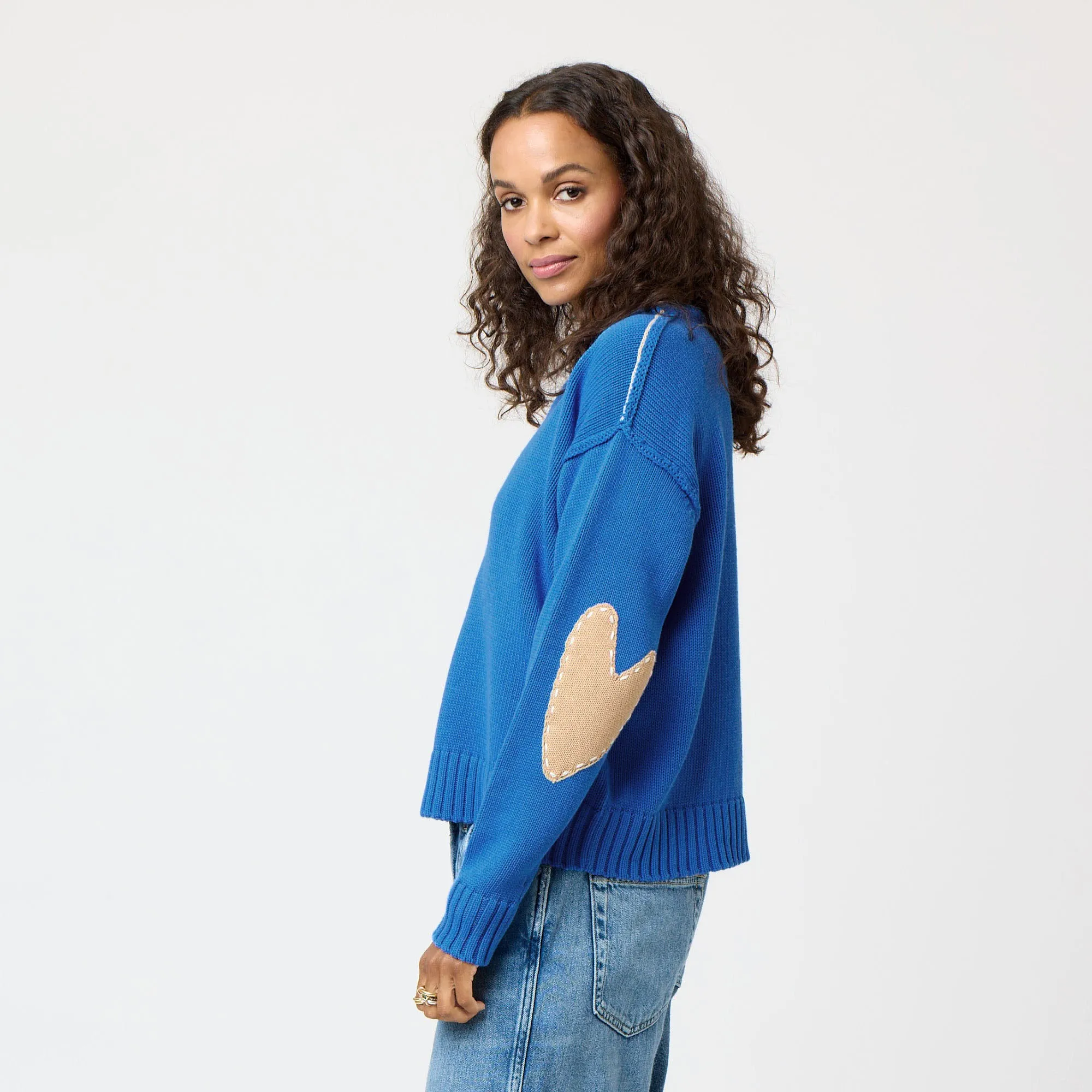 Frenchy Cotton Sweater