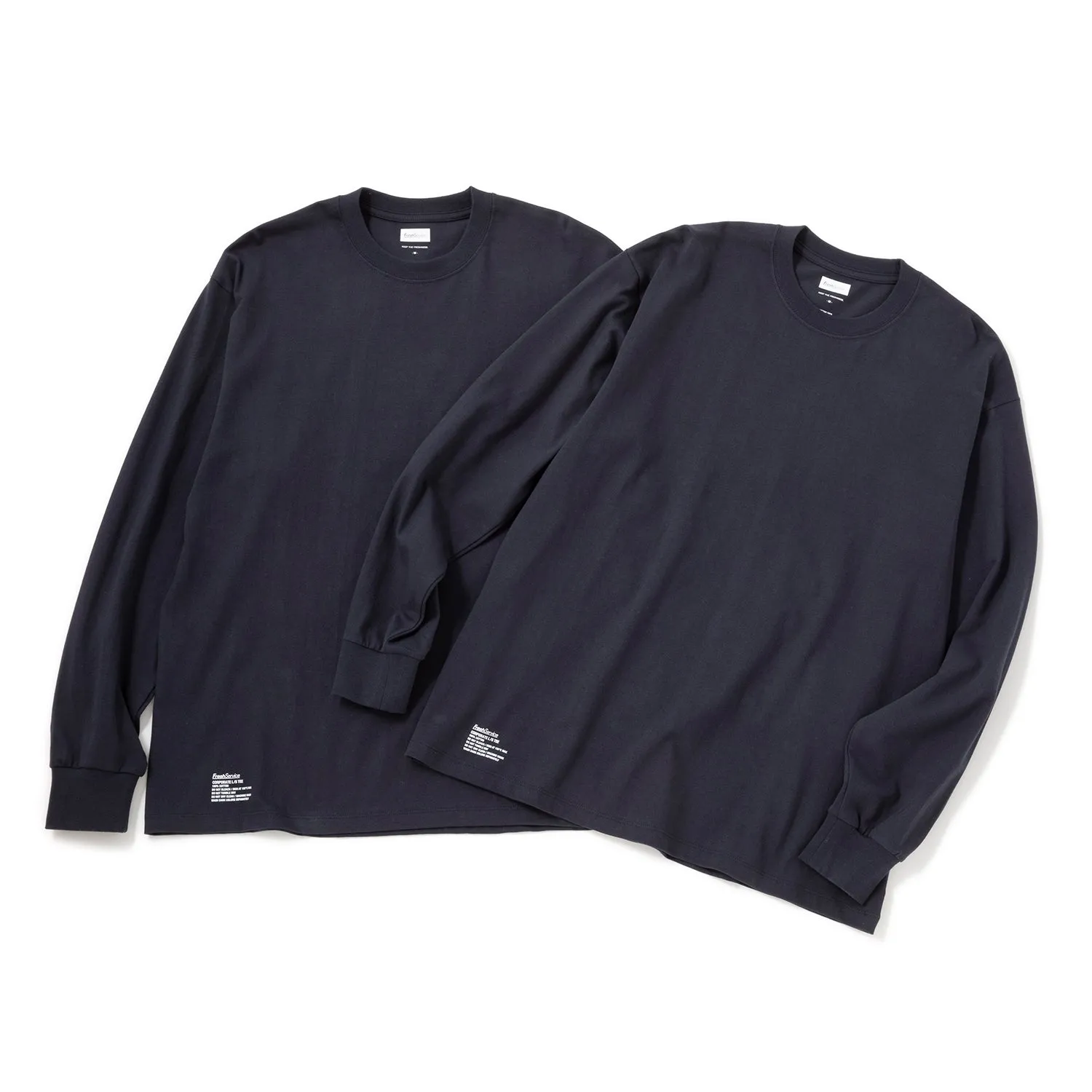 FreshService | フレッシュサービス　2-PACK OVERSIZED L/S TEE