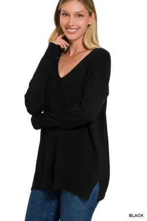 Front Seam Sweater