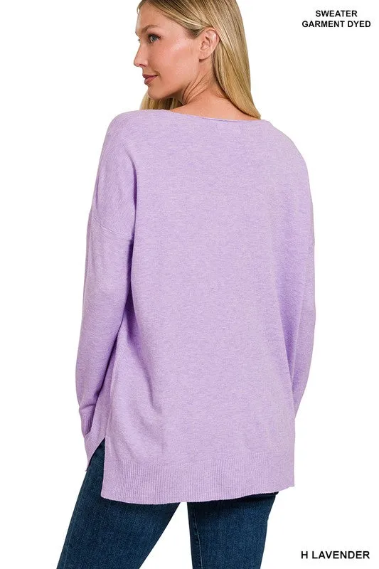 Front Seam Sweater