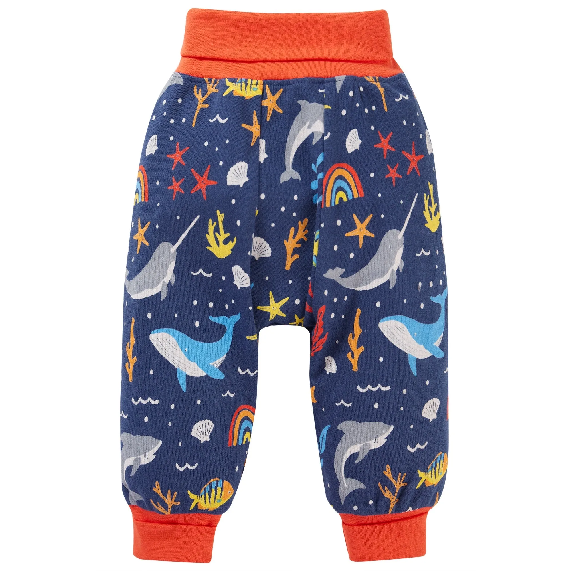 Frugi Parsnip Pants Lw3bw Rainbow Sea