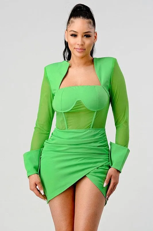 GAGA FASHION MINI DRESS