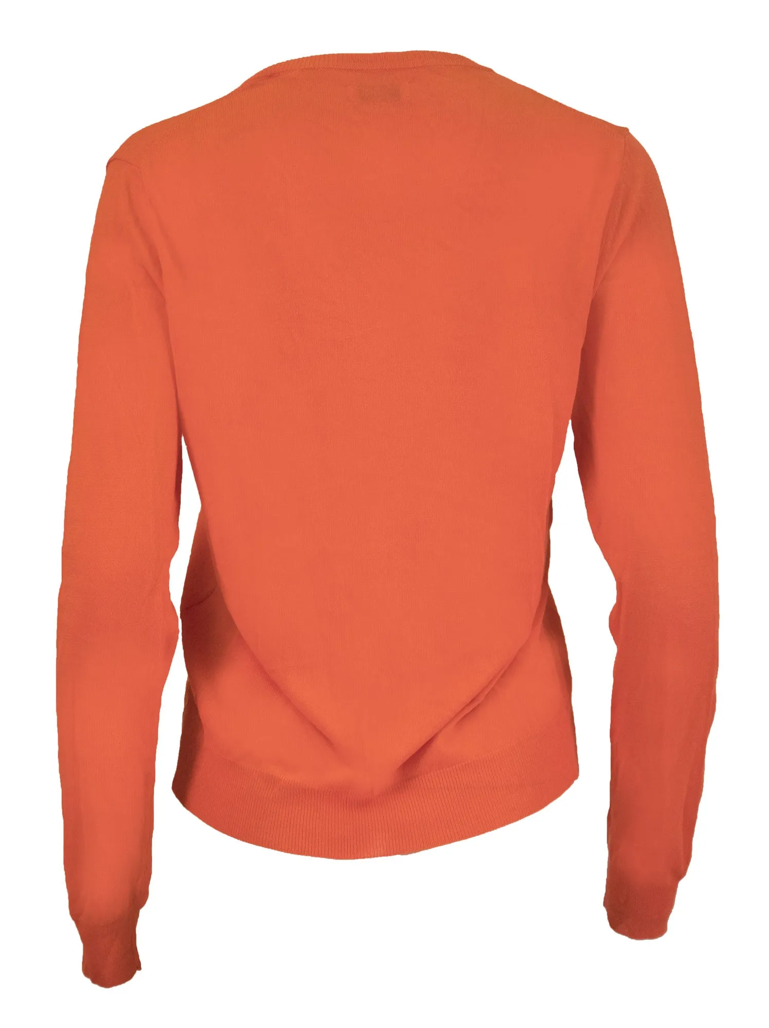 GANT Women's Filament Merino V-Neck Sweater 481234 Size S $215 NWT
