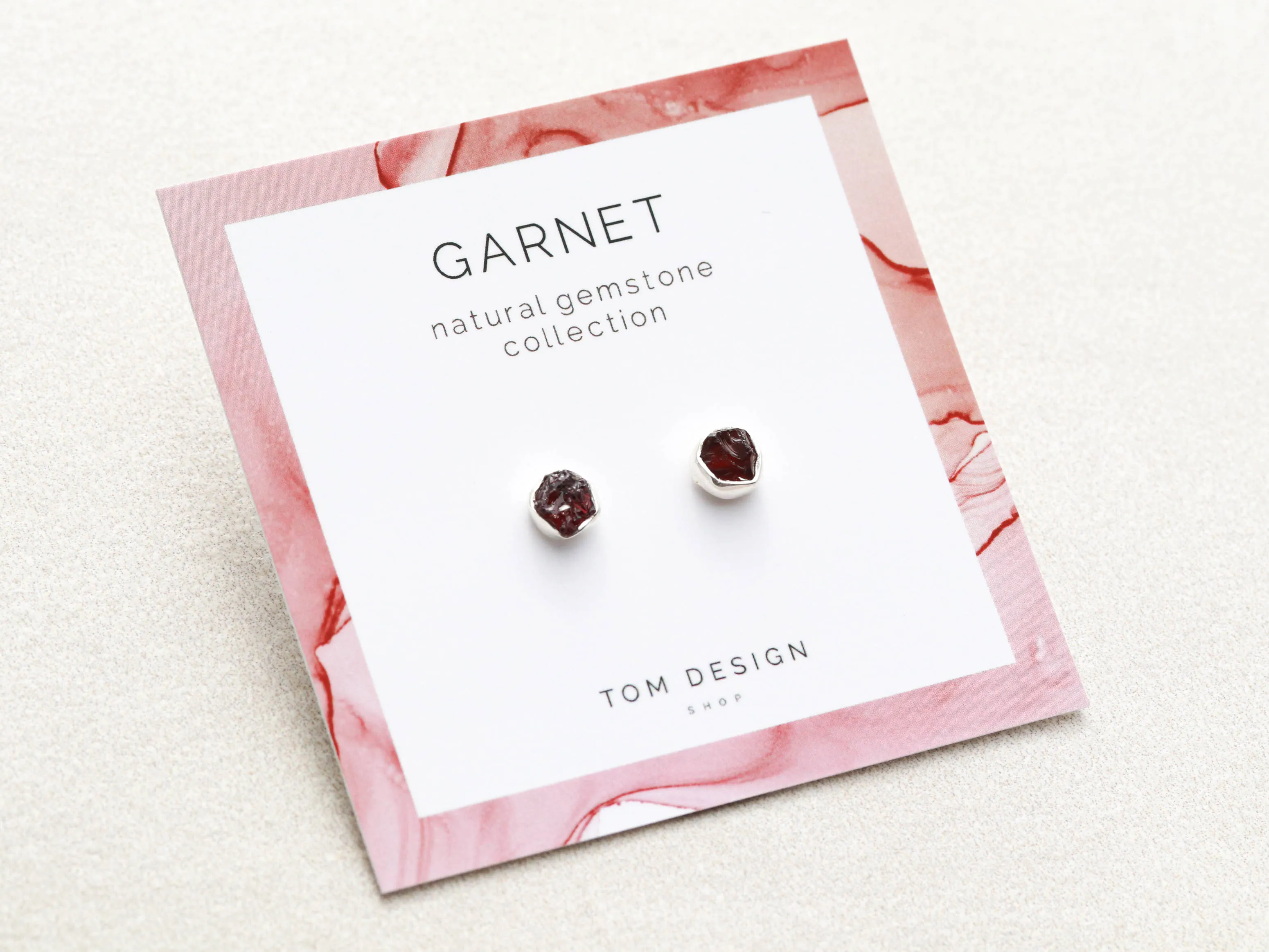Gemstone Studs