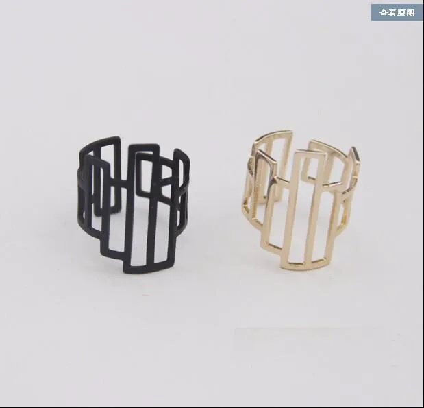 Geometric Rings (3 Colors)