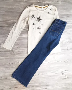 GIRL SIZE 10 YEARS - NEXT / OSHKOSH, 2 Piece Mix N Match Outfit NWOT / EUC B20