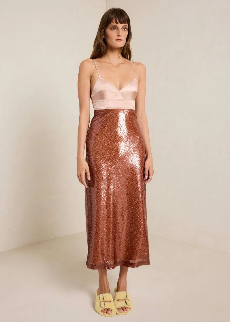 Gisele Dress (Brown/Sirocco)