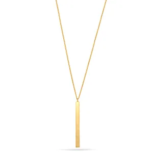 GOLD 3"INCHES PENDANT  NECKLACE #4316N