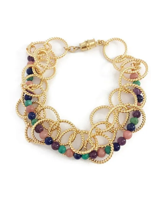 Gold and Pearl Necklace - Zarina