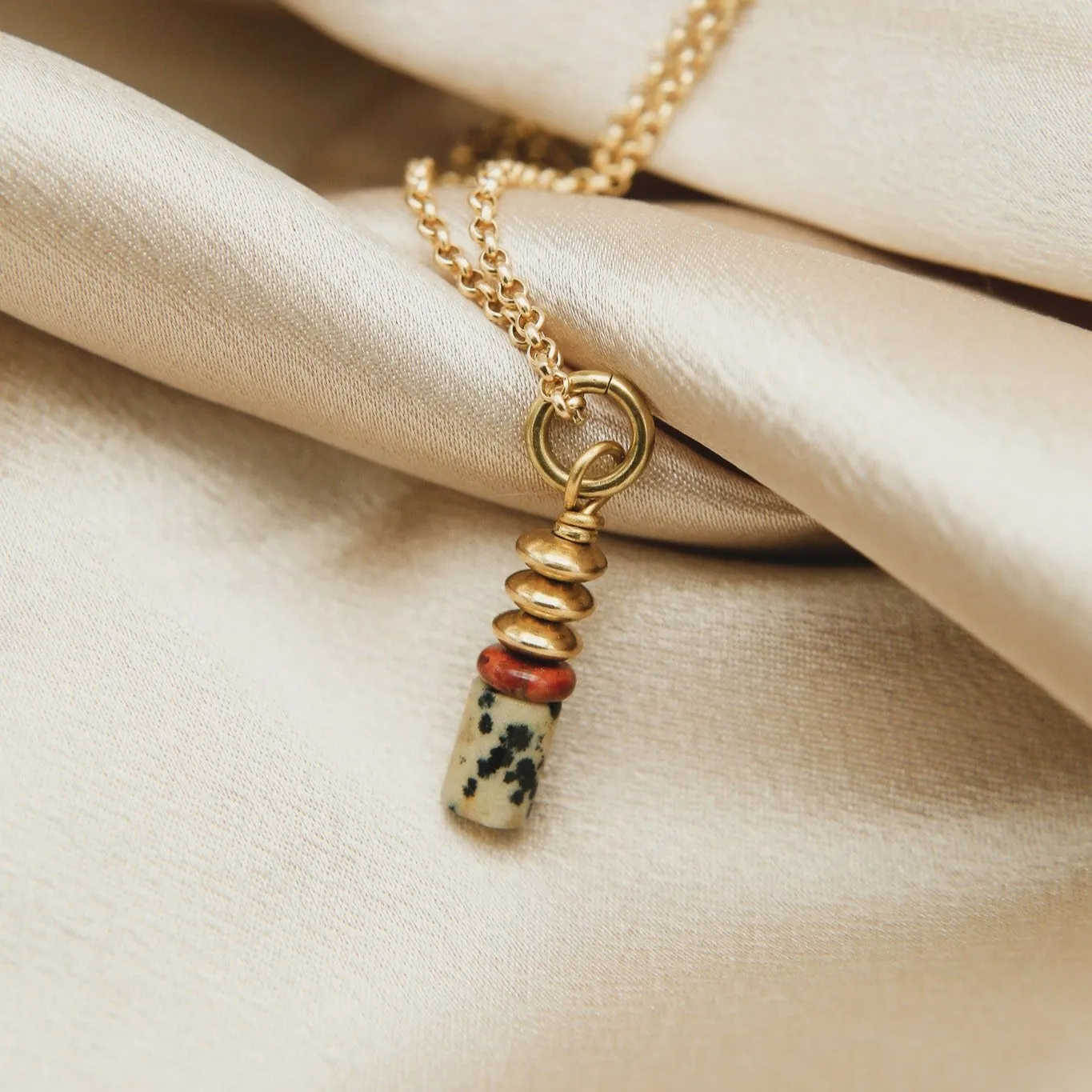Gold Filled Tower Necklace