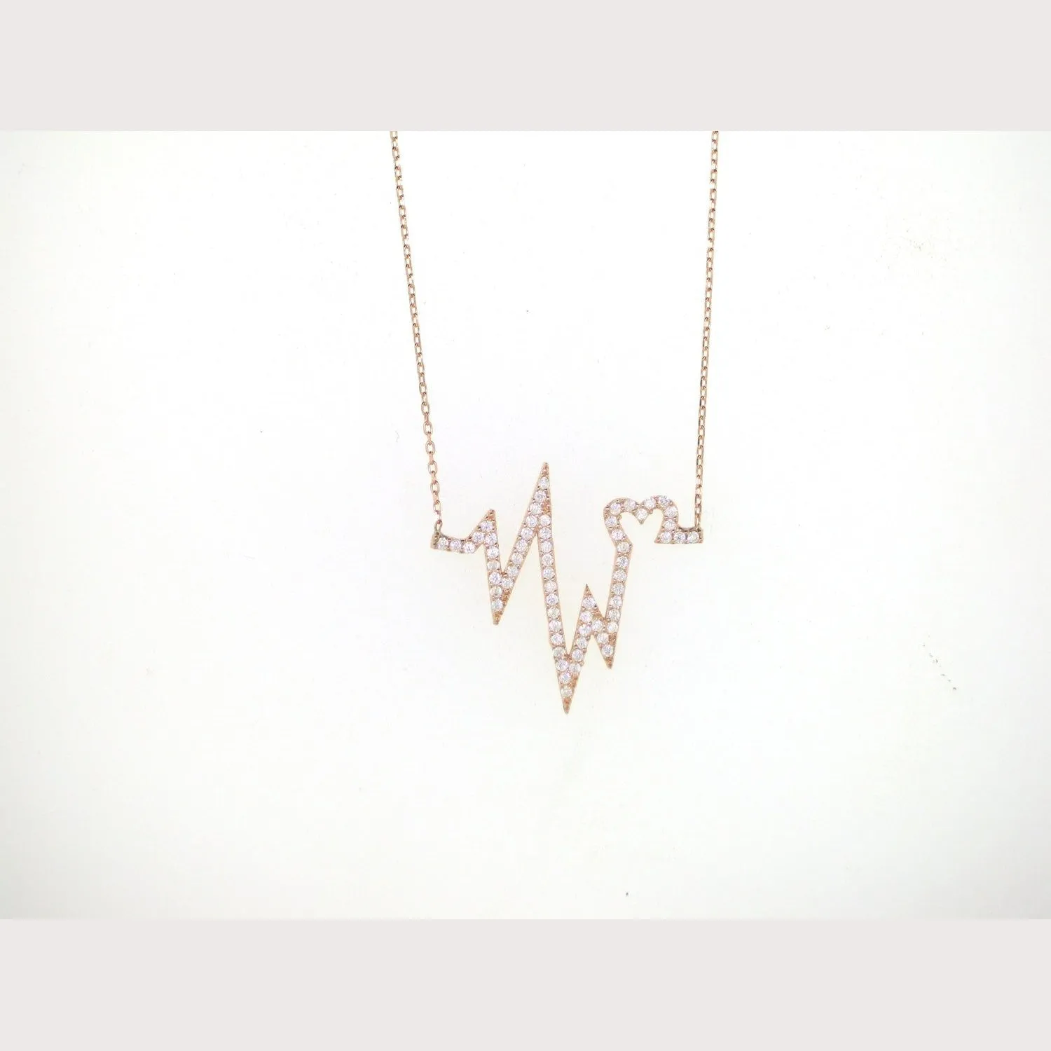 Gold Heartbeat Necklace