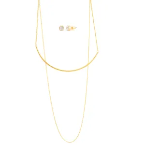 GOLD NECKLACES #SWR-CP1224 (MF2)