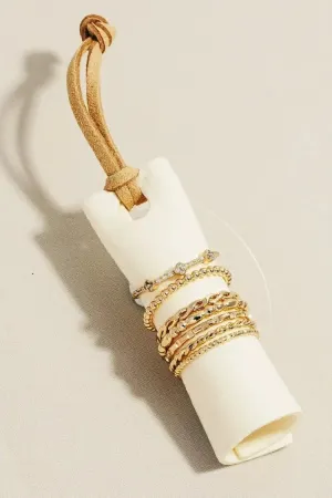Gold Stacking Rings
