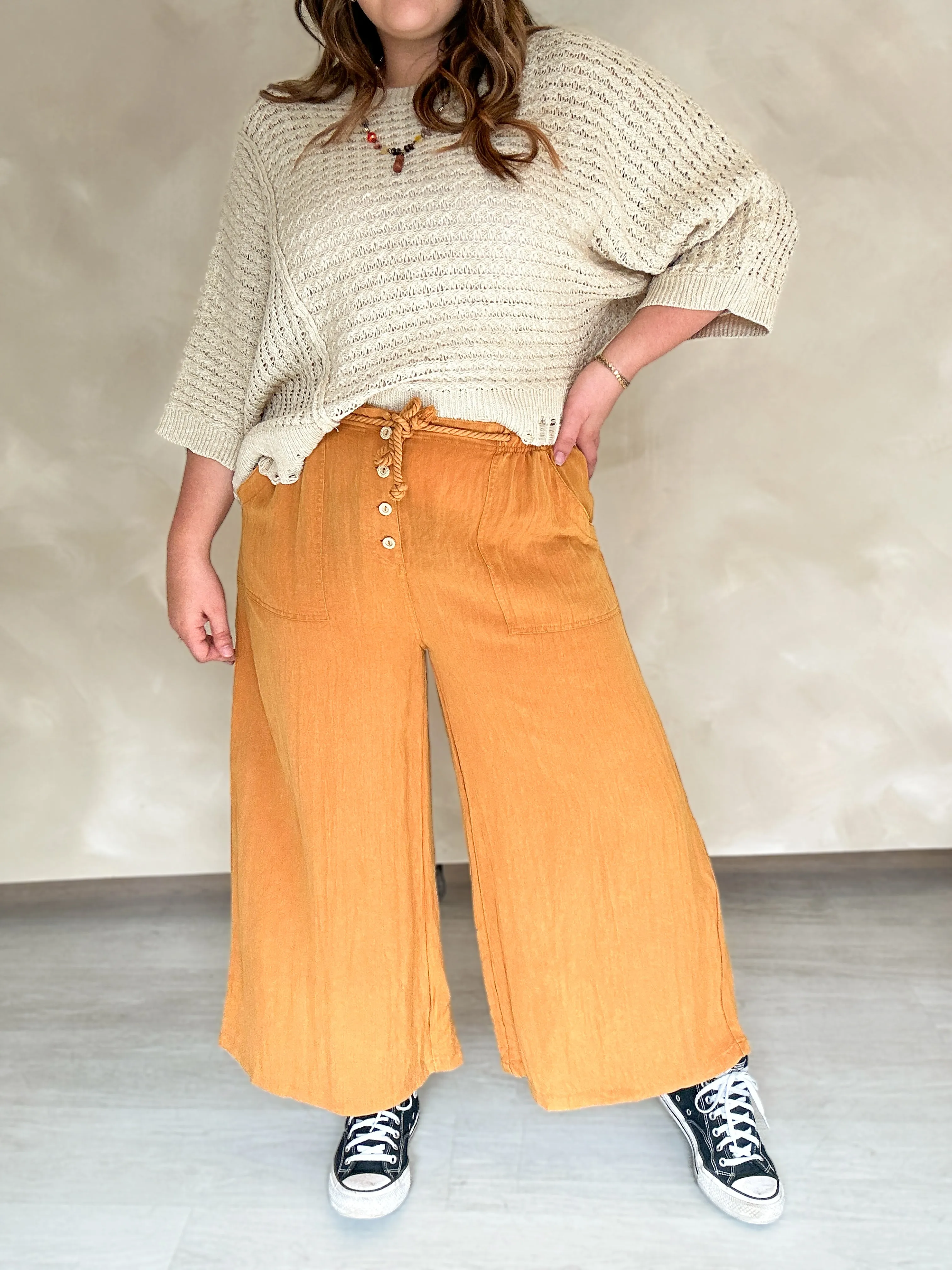 Good Impressions Wide Leg Pants