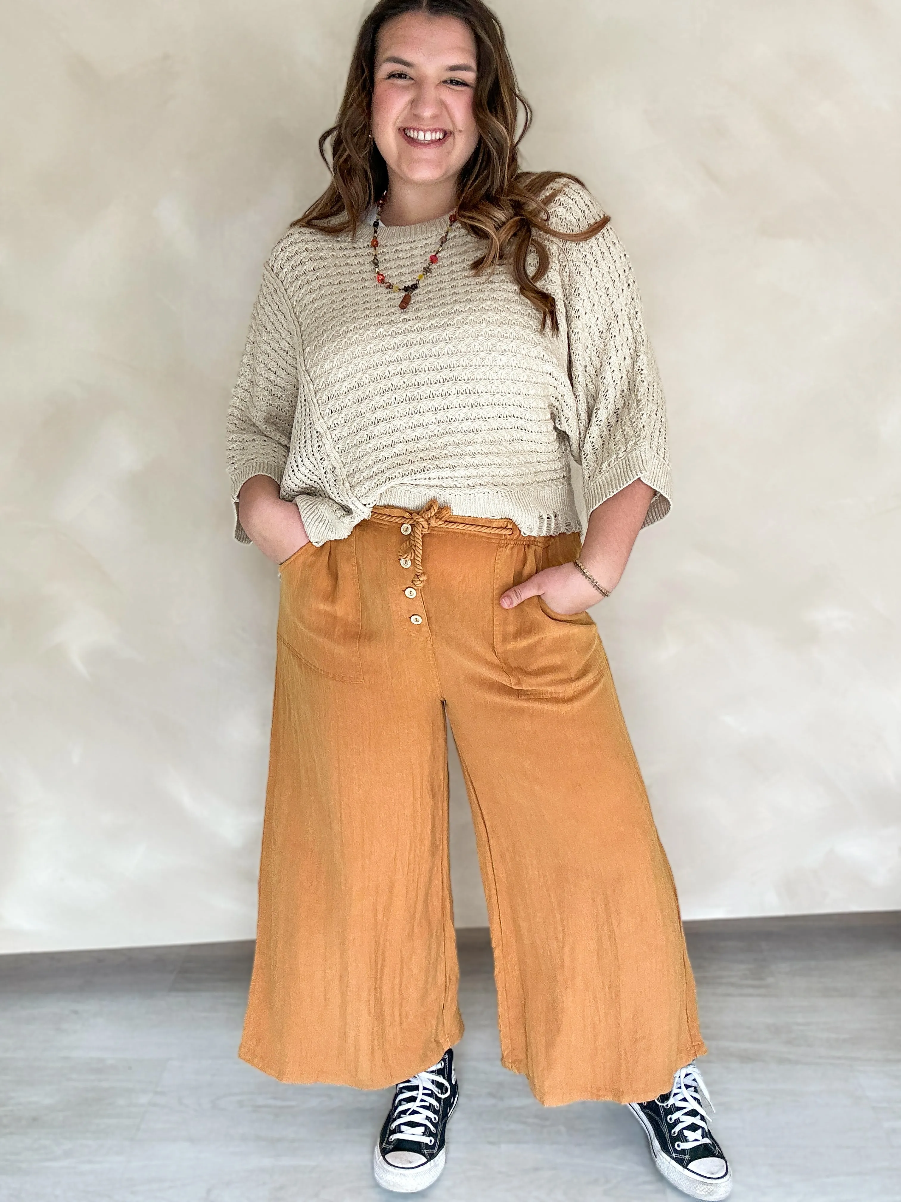 Good Impressions Wide Leg Pants