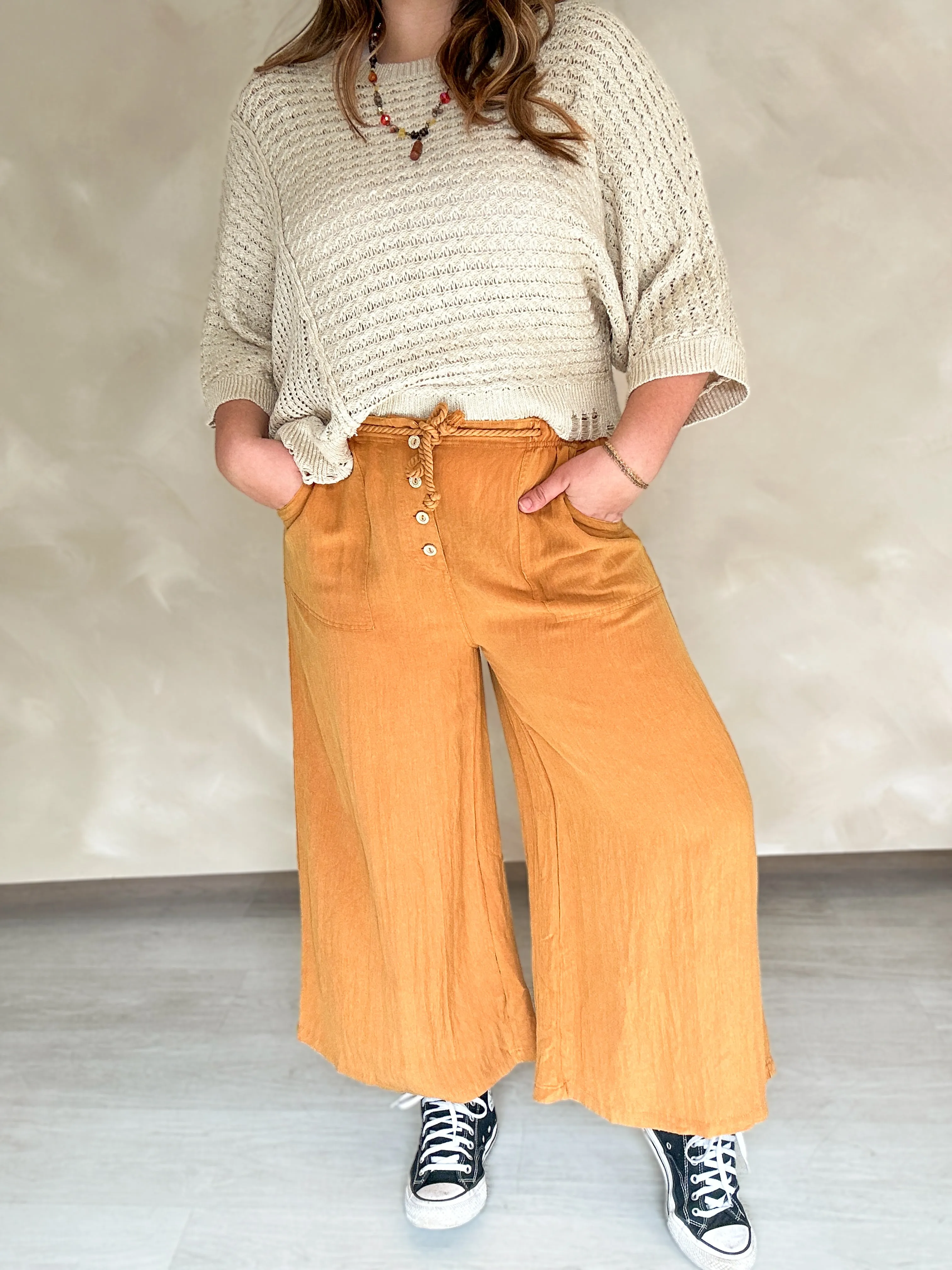 Good Impressions Wide Leg Pants