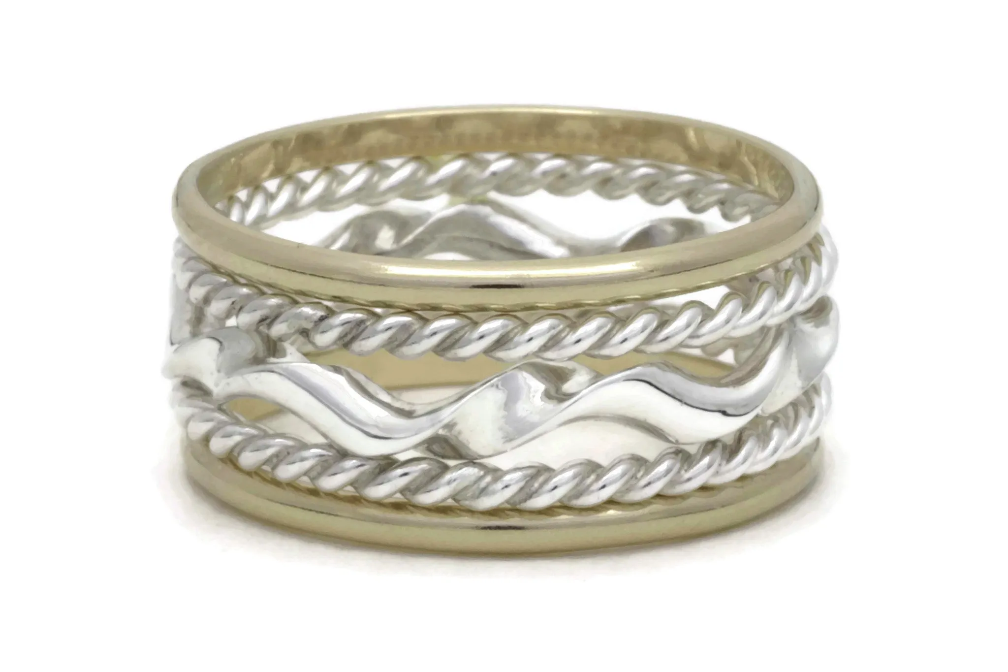 Greco Roman 5 Ring Stack