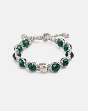 Green Spinel Rings | Silver