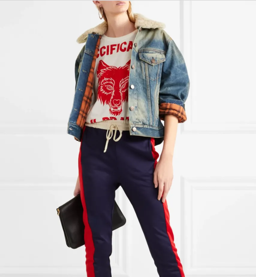 Gucci Printed Guccification Cotton-jersey Oversized T-shirt in White