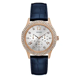 Guess Women's Watch Rose Gold Tone Case Quartz