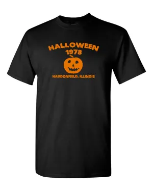 Halloween 1978 T Shirt Michael Myers Jamie lee Curtis horror movie Haddonfield