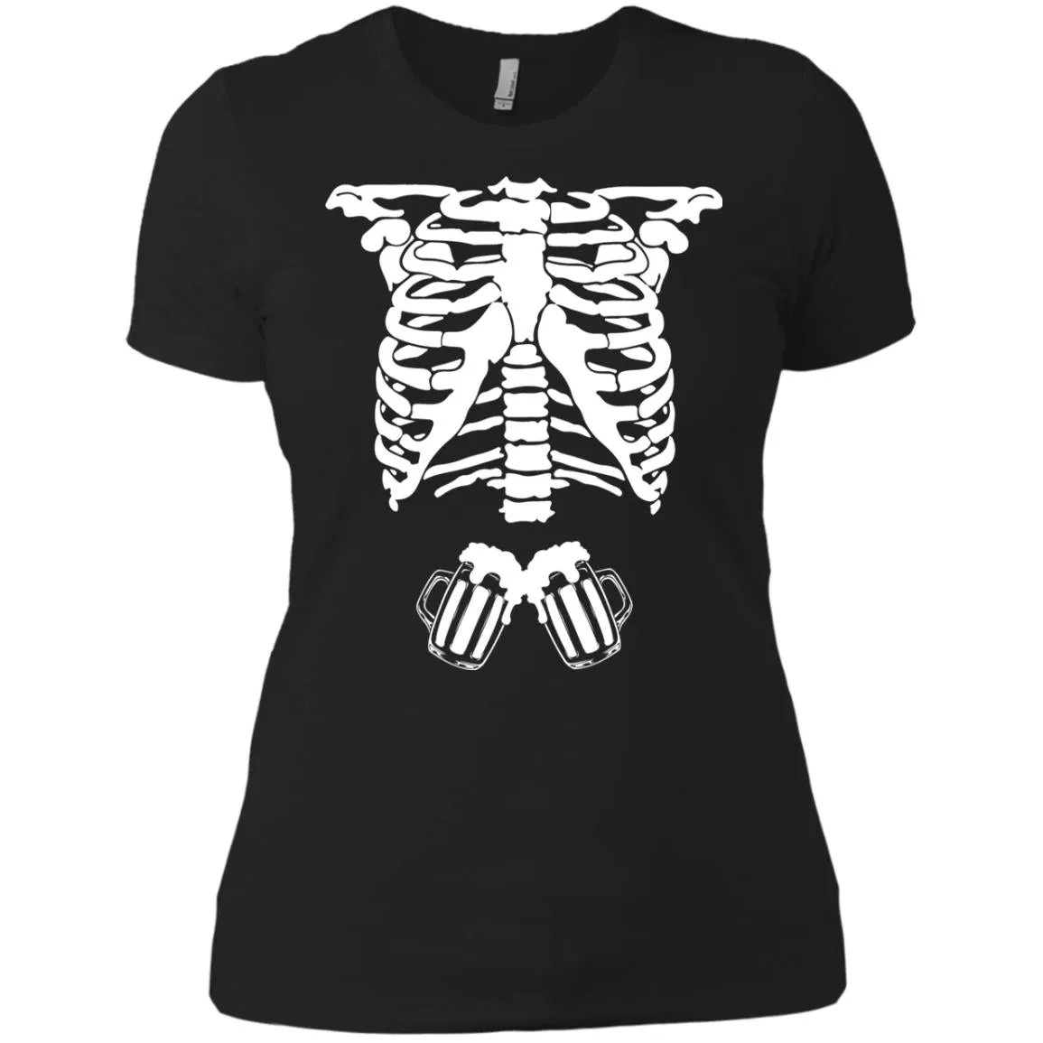 Halloween Skeleton Beer Costume shirt