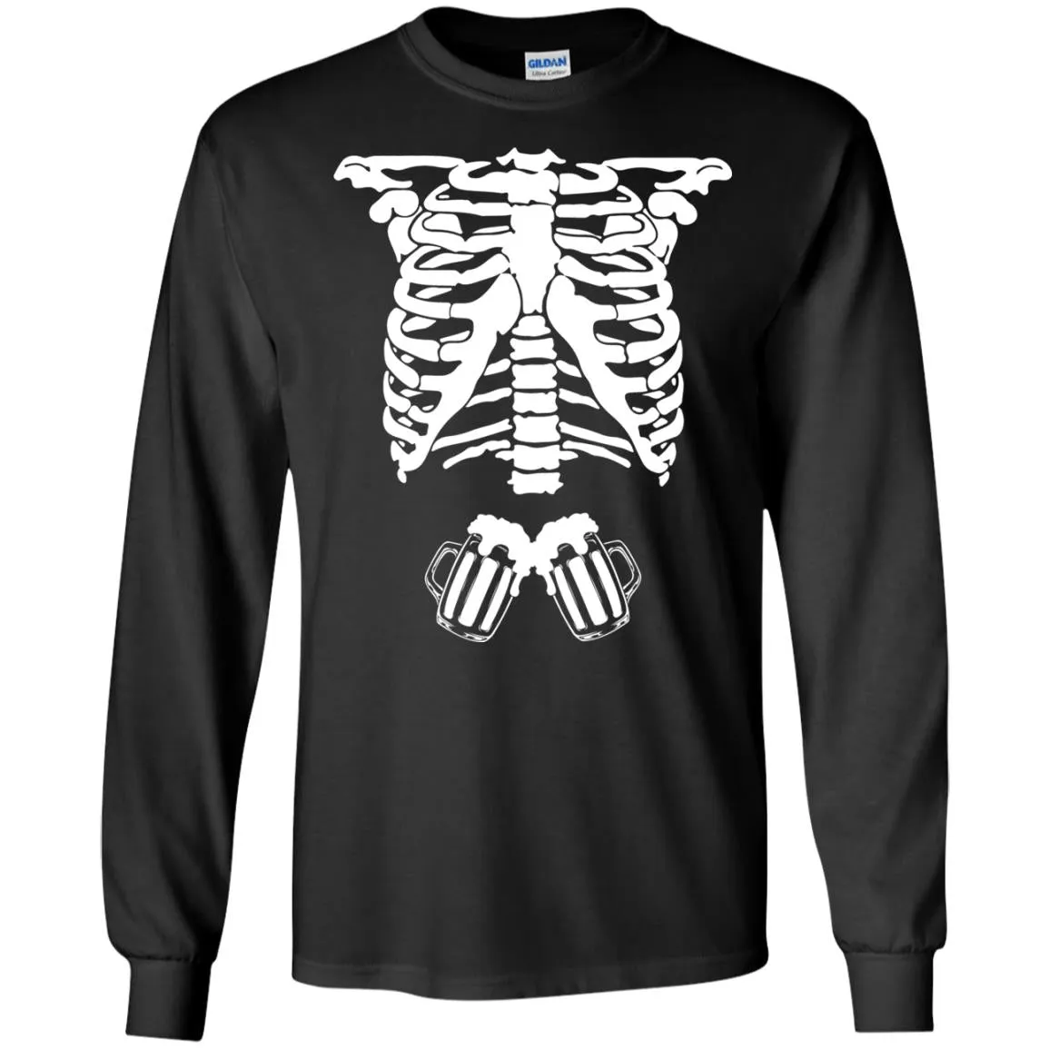 Halloween Skeleton Beer Costume shirt