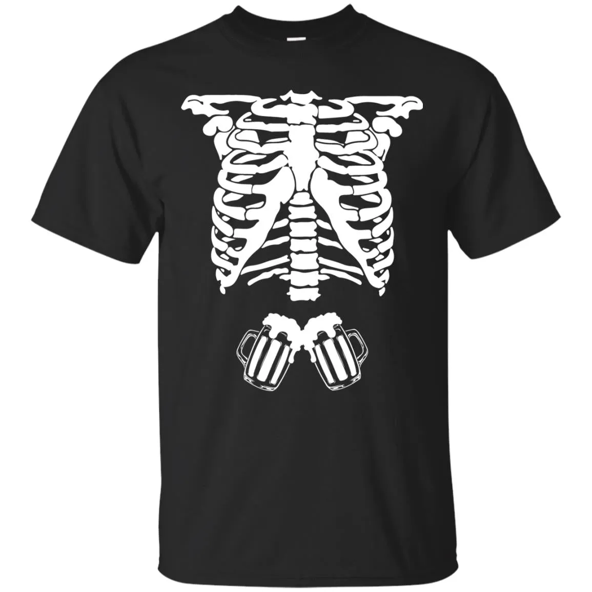 Halloween Skeleton Beer Costume shirt