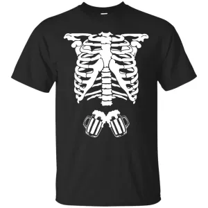Halloween Skeleton Beer Costume shirt
