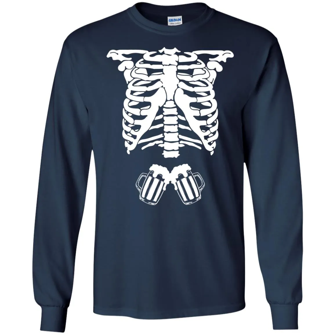Halloween Skeleton Beer Costume shirt