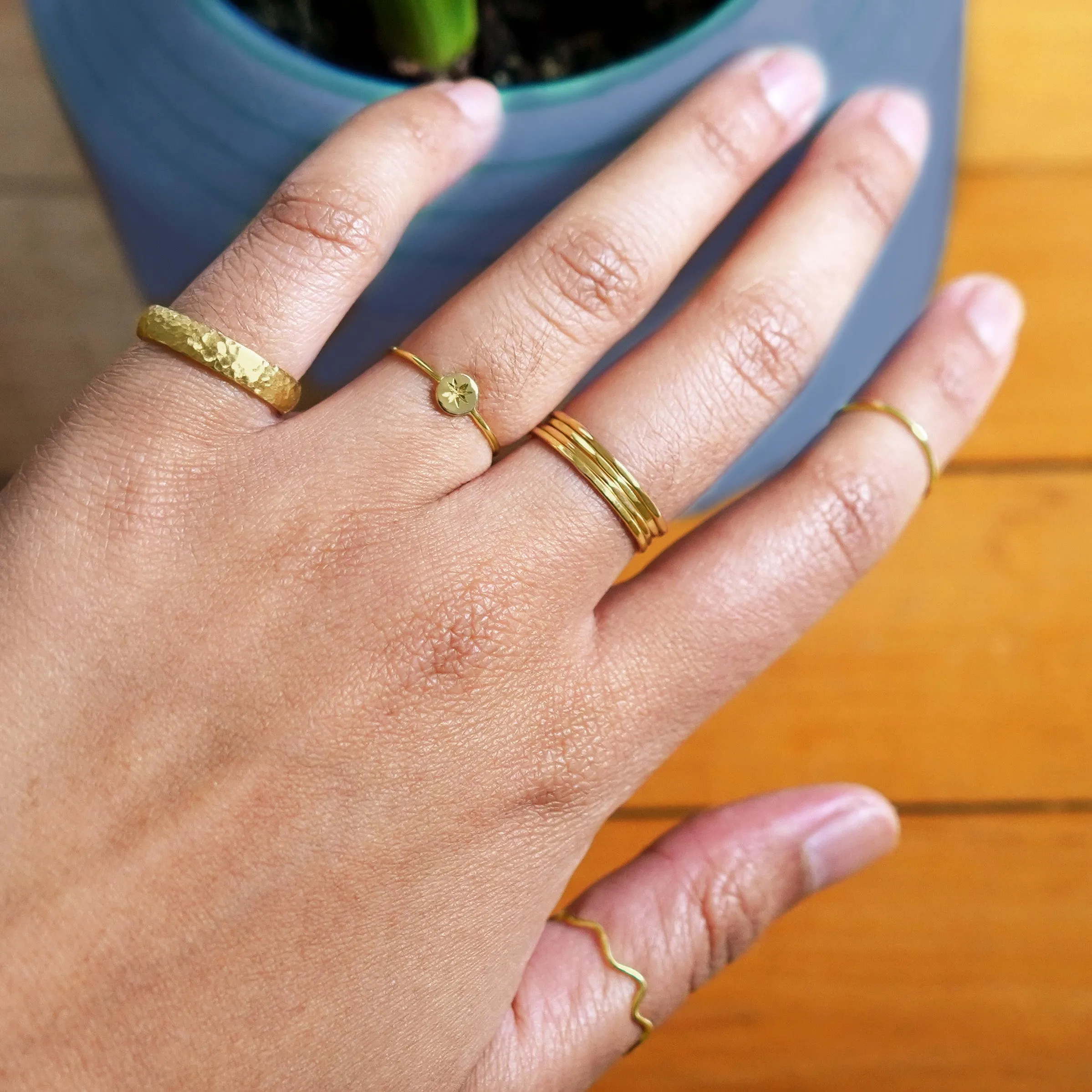 Hammered Ring
