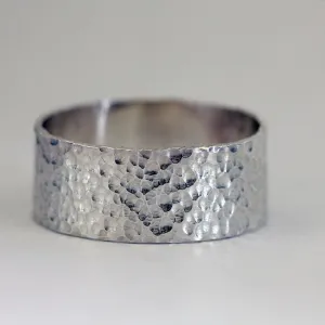 Hammered Silver Ring