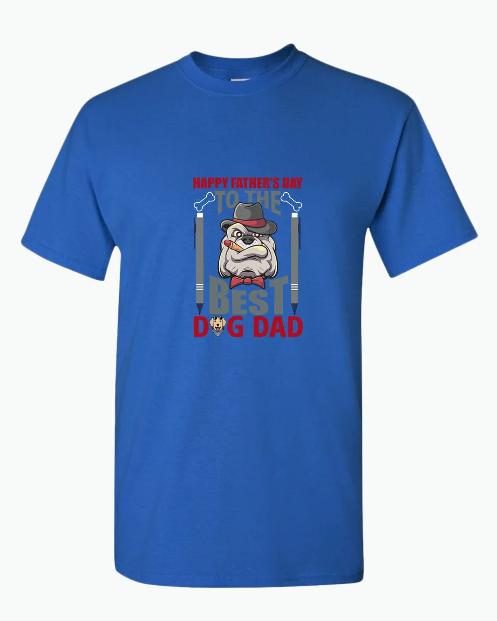 Happy father's day to the best dog dad t-shirt daddy dog t-shirt