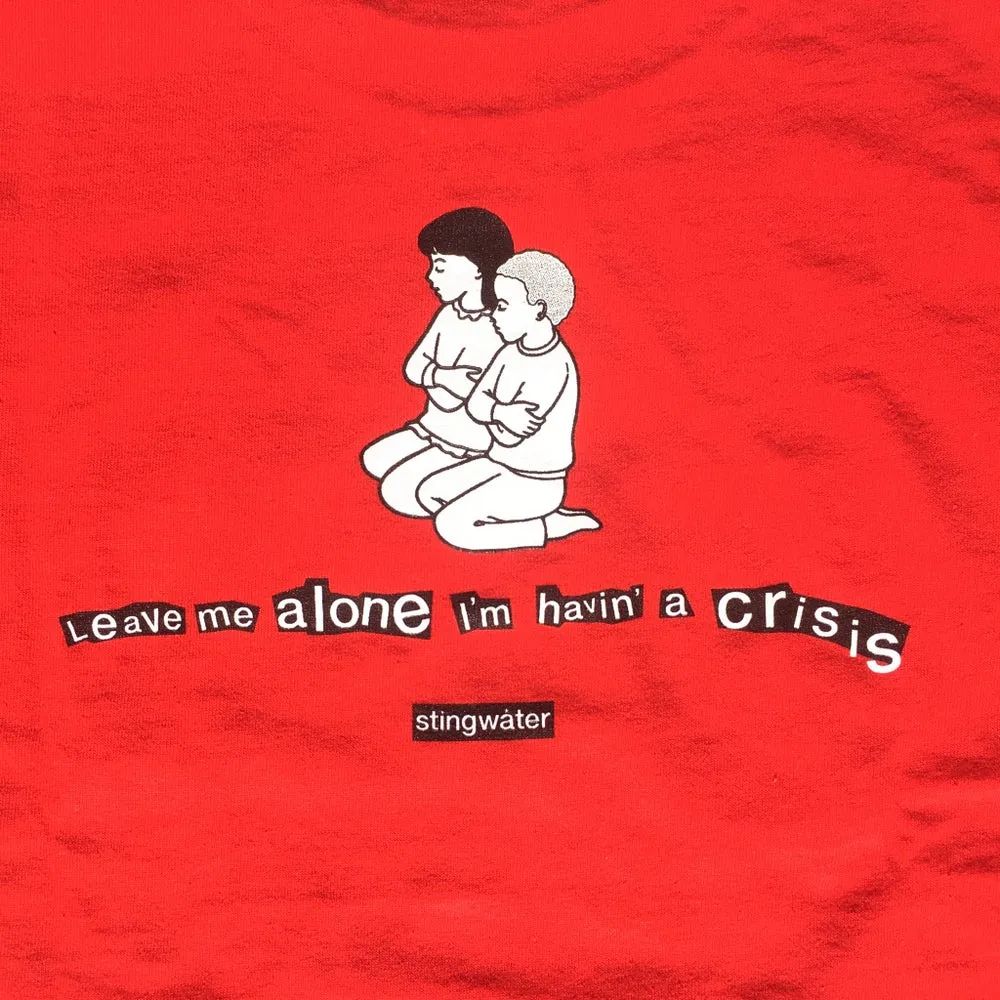 Havin' a Crisis T-Shirt Red