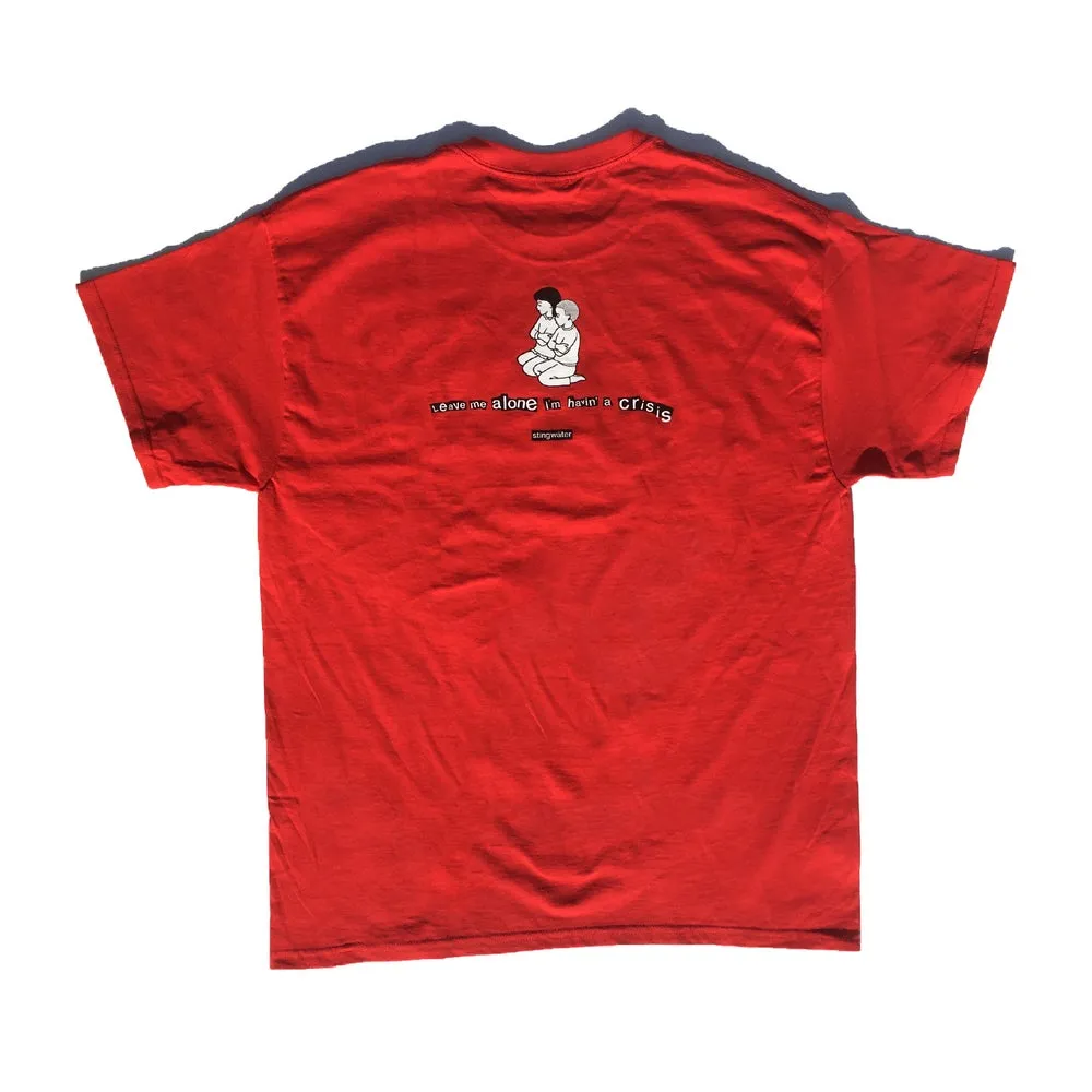 Havin' a Crisis T-Shirt Red