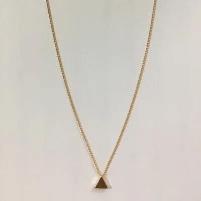 Heart Leaf Moon Pendant Necklace