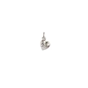 Heart Symbol Silver Charm