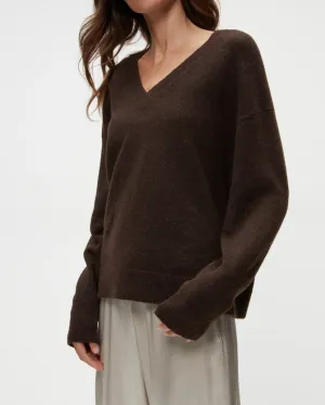 Hendrix V-Neck Sweater in Java | Michael Stars