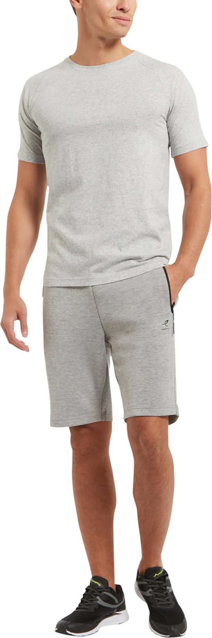 Herren Hemd He.-T-Shirt Argente VI M