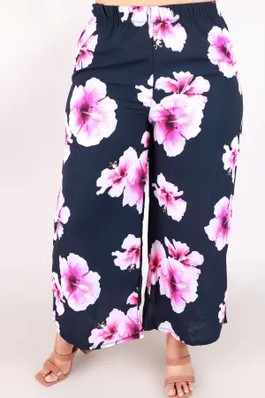 HIBISCUS WIDE LEG PANTS
