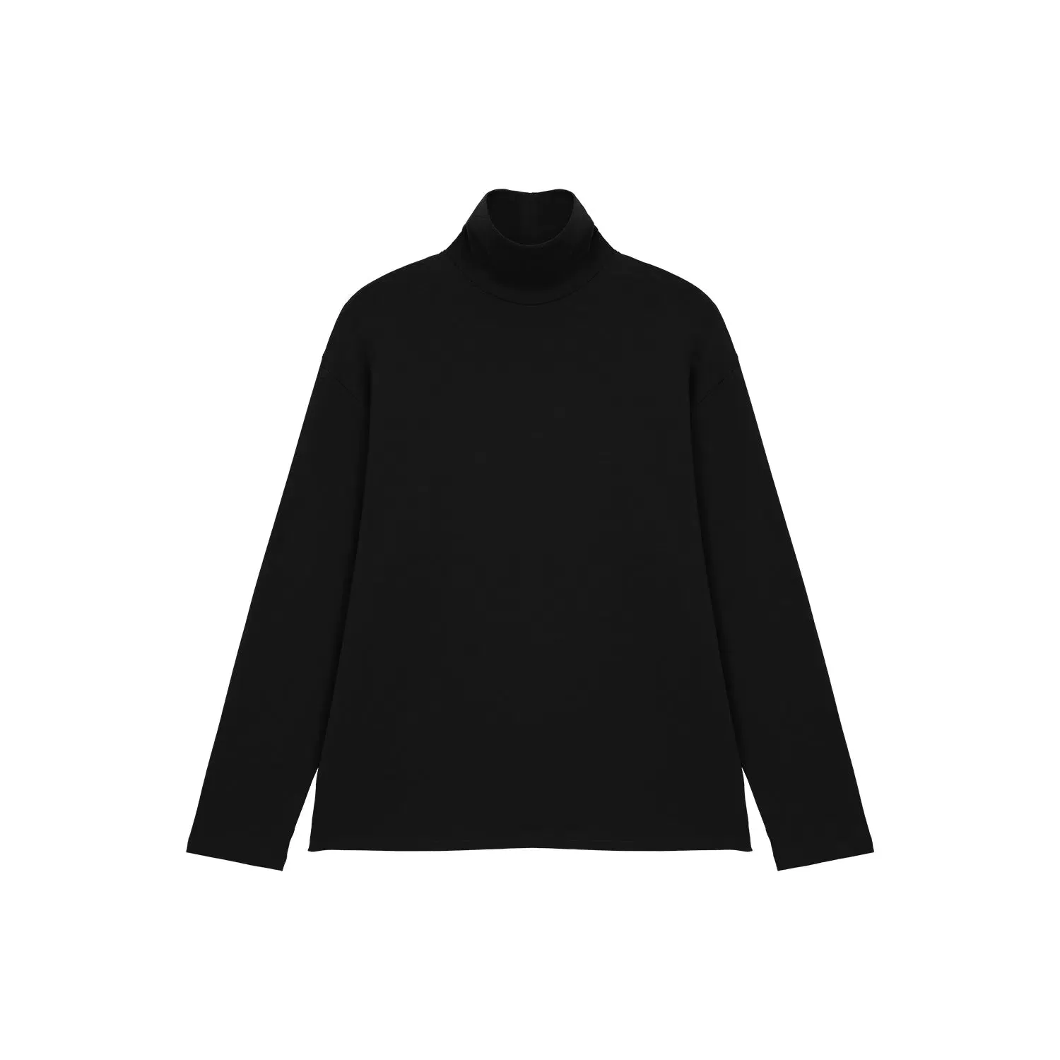 High Neck Long Sleeve Pullover