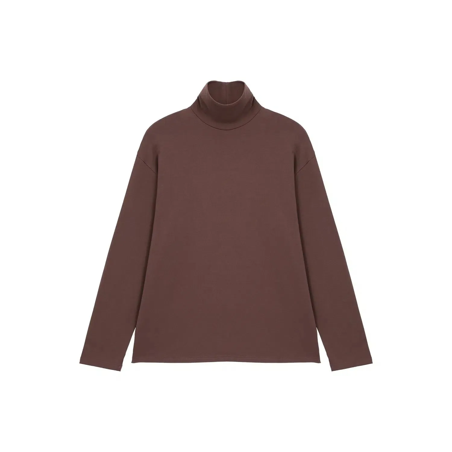 High Neck Long Sleeve Pullover