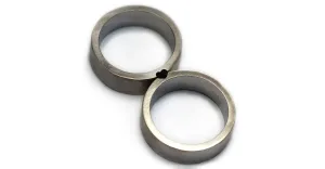 His and hers matching promise rings