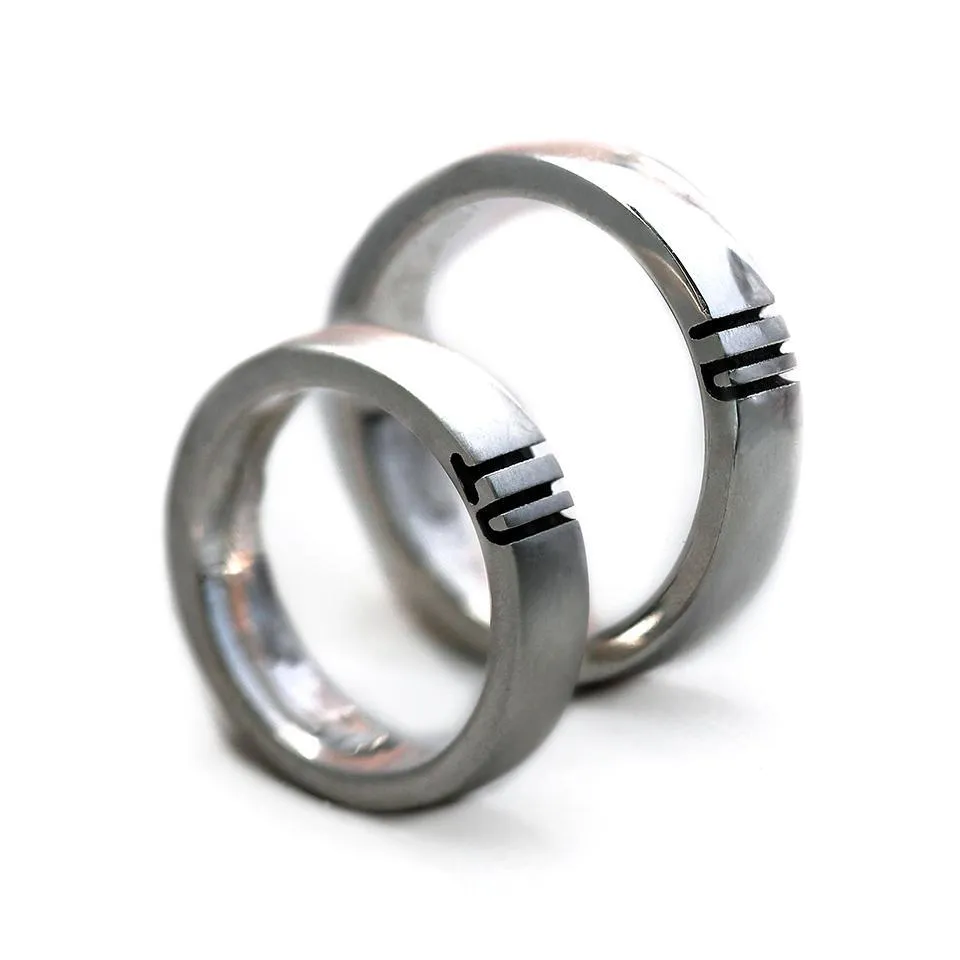 His and hers promise ring sets