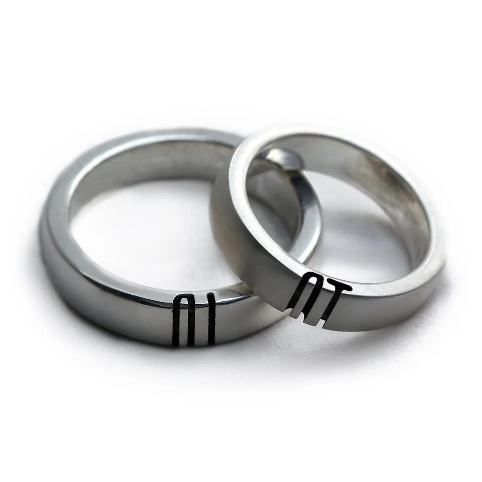 His and hers promise ring sets