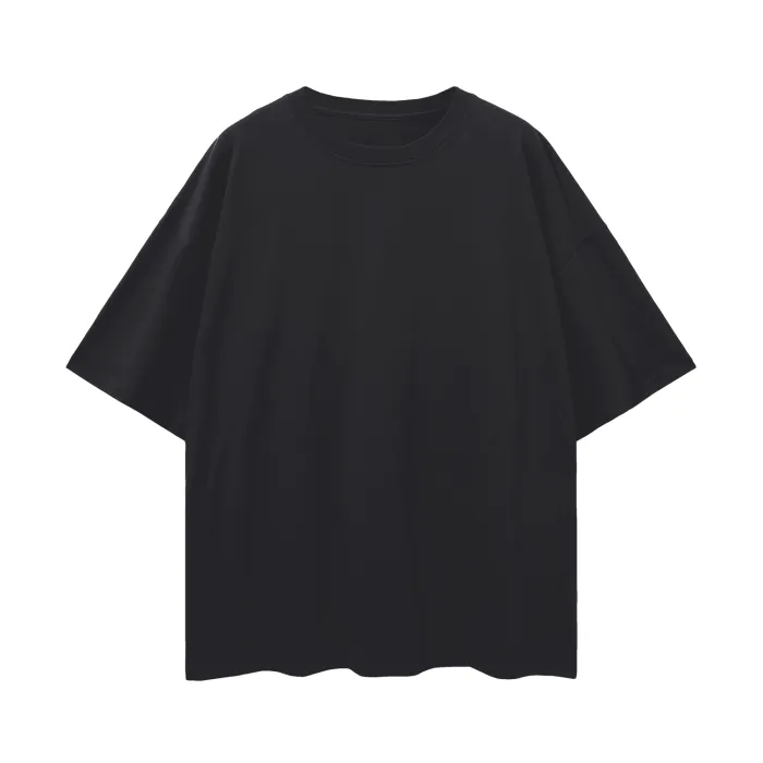 Homosexual Gothic T-Shirt Pride Gear on Black Oversize Deep Drop Shoulder Tee - 190 GSM